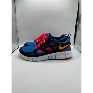 Nike Free RN 2 GS “Black Multi” size 6y/7.5 women’s